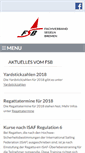 Mobile Screenshot of fachverband-segeln-bremen.de